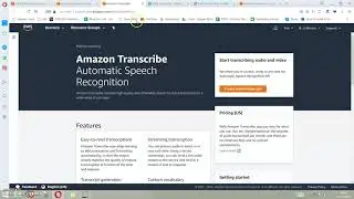 Amazon AWS Transcribe - Convert Speech To Text