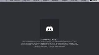 Why is discord not working!?