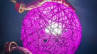 Night Lamp With Balloon | Lamp Making Idea | Amazing Table Lamp |