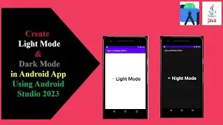 Implement Light Mode & Dark Mode in Android Studio