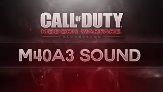 Perfect M40a3 sound effect ( for editors )