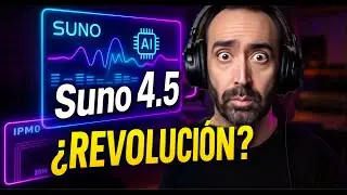 La NUEVA ERA de SUNO v4.5 probando NOVEDADES ¿Ahora la mejor IA para generar MÚSICA?