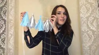 DIY Фотозона | ТАССЕЛ-ГИРЛЯНДА