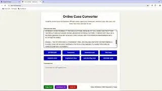 Convert Uppercase To Lowercase