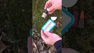 DIY Altoids fire-starting kit