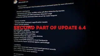 The Second Part of Update 6.4 Has Released, Here's everything You need to know | BRM5