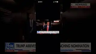 President Trump Enters RNC To Thunderous Applause, Visibly Emotional. GOD BLESS HIM
