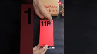 OnePlus 11R Unboxing || Galactic Silver || Snapdragon® 8+ Gen 1 || 100W SUPERVOOC #shorts