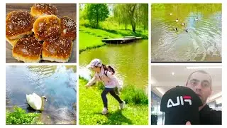 Наши будни/Булочки как у мамы🥧/Папа с доцей гуляют 👍👍😋😋