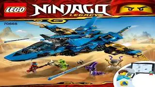 LEGO Ninjago JAY'S STORM FIGHTER 70668 Лего Ниндзя Го Штормовой истребитель Джея