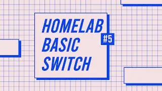 HOMELAB #5: Basic MGMT LAN on the 3750
