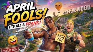 APRIL FOOLS DAY UPDATE IN FORTNITE! (MnK GAMEPLAY)