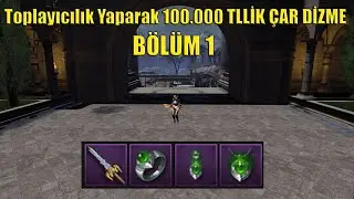 Rise Online Toplama Yaparak 100 Bin TLlik Çar Dizme Bölüm 1