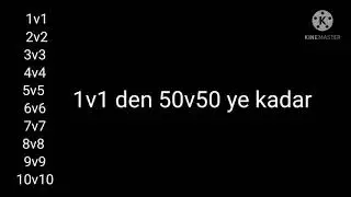 Karşılıklı Abone 1v1 den 50v50 ye kadar yapılır