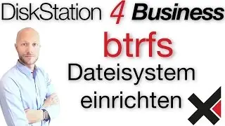DiskStation 4 Business DSM 6 und btrfs Dateisystem einrichten