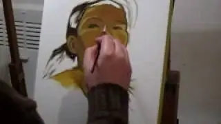 Pintando un retrato 02/04