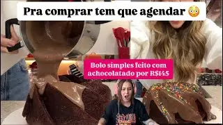 A TRETA DO BOLO DE 145 REAIS QUE TÁ VIRALIZADO NA INTERNET!