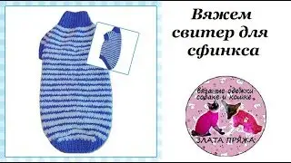39. Knitting a sweater for the sphinx