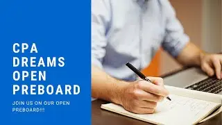 CPA Dreams Open Preboard