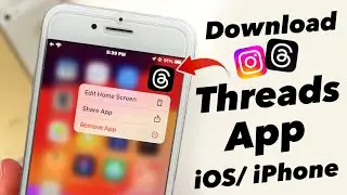 INSTAGRAM THREADS - How to Download & Install instagram threads app on iPhone/iPad