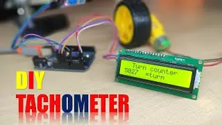 DIY Tachometer / Turn Counter using Arduino & IR Sensor