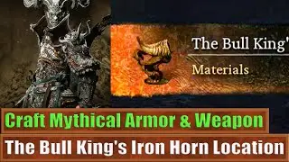The Bull King's Iron Horn Location: Craft Mythical Armor & Weapon : Black Myth Wukong
