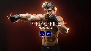Photo Fire Animator (After Effects Template)