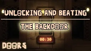 I BEAT THE BACKDOOR IN DOORS