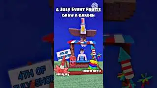 2 NEW Crops! Liberty Lily & Firework Flower in Grow a Garden🌱🎆 | 4th of July Event