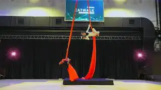Catwalk Moscow 2022, Серикова Ульяна и Ключникова Соня, aerial duet
