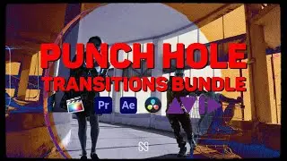 Punch Hole Transitions | Nitrozme for Premiere Pro, DaVinci, Final Cut Pro X