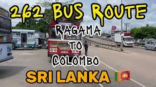 262 Ragama to Colombo Bus Route (Sri Lanka)