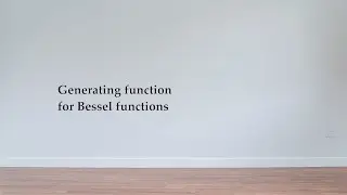 A generating function for Bessel functions