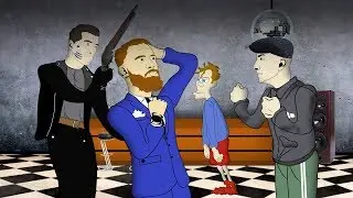 Мульт прикол Конор Макгрегор на дискотеке 90х  Пародия(Анимация)