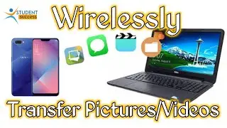 How to transfer data from mobile to laptop wireless | Mobile se data laptop me kaise transfer kare