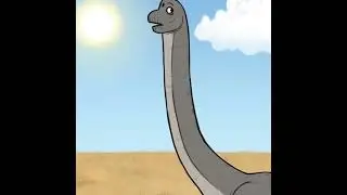 How A Brachiosaurus Cools Down | Dino Comic by Pet_foolery 