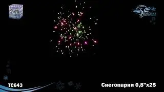 Фейерверк ТС643 Снегопарни 0,8 х25 720p