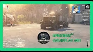 Spintires™ - Primeira Gameplay #1 !!!
