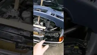 Быстрое снятие бампера  на BMW e36. Сделал сам башбар