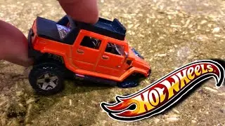 Various Cars Model Hot Wheels Falling Into The Water