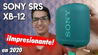 Bocina SRS-XB12 en 2020 - Pequeña pero PODEROSA ¿Vale la pena?