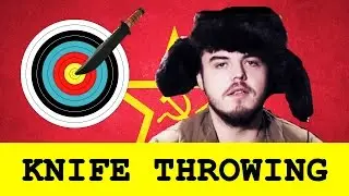 Knife throwing in USSR / Метание ножей в СССР / Humor / Прикол [Soviet blog][Soviet Blog]