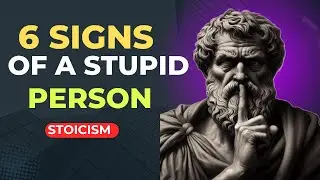 6 Signs of a Stupid Person | Modern Stoicism #stoicism​ #motivation