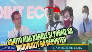 ISANG REPORTER NG RAPPLER INAWAT DAHIL SA NAPAKARAMING TANONG