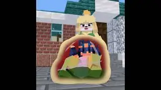 Isabelle Eats Ankha [Minecraft Vore + Digestion/Loop]
