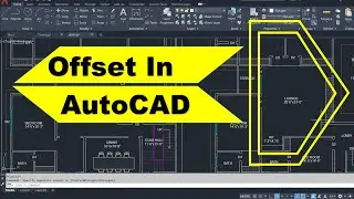 how to use offset in autocad ?