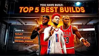 THESE BUILDS ARE GAME-BREAKING ON NBA2K23 - TOP 5 BEST BUILDS TO MAKE ON CURRENT & NEXT GEN NBA2K23!