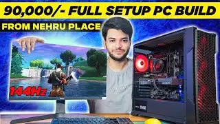 90000 Full Setup PC Buld From Nehru Place | 90k Full Setup PC Build