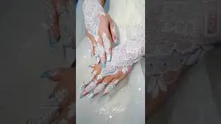 Henna Design Wedding by Ifa Alifah #hennamanado #wedding #hennadesign #hennaart