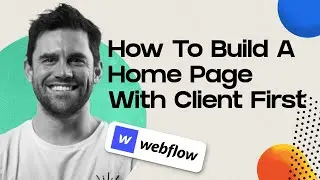 No Code Ops Community Show - How to build a home page in Webflow with Client First with Ailin Tobin